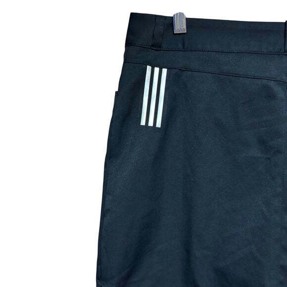 Adidas ClimaCool 3 Stripe Athletic Golf Tennis Pickleball Skort Black Size 8 - Picture 7 of 12